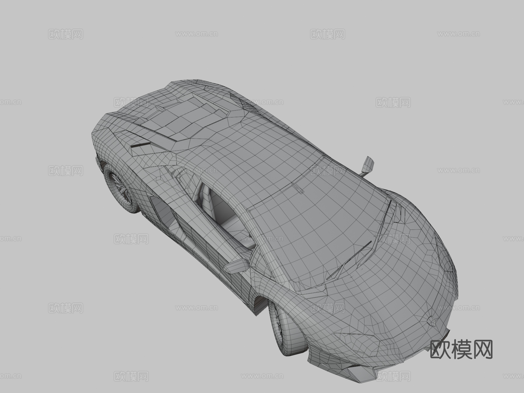 兰博基尼埃文塔多LP 750-4su模型