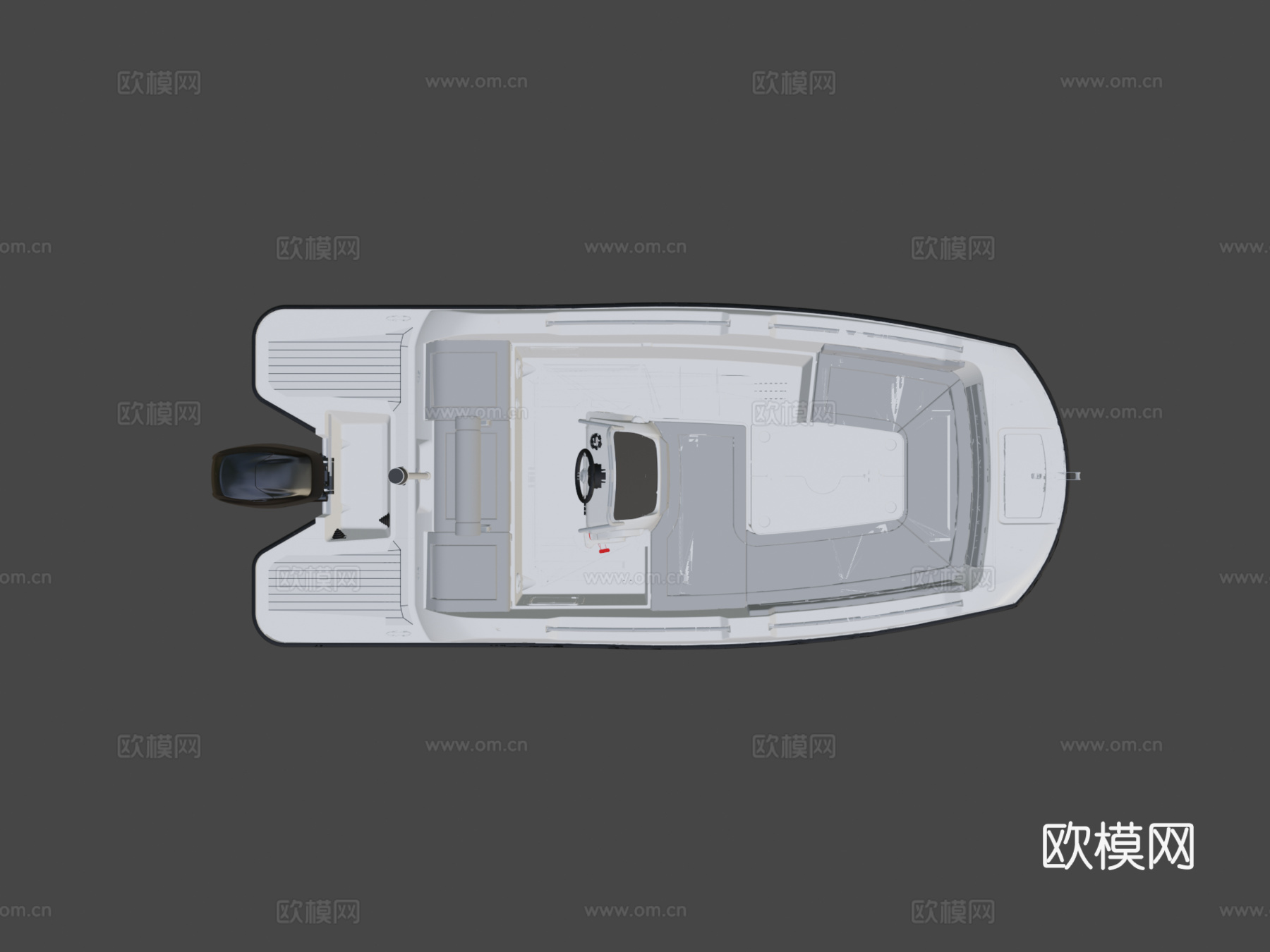 V2boats 50的3D模型su模型