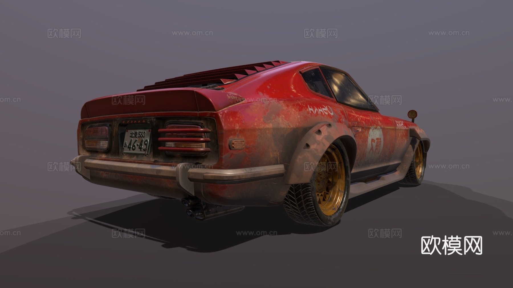 日产达特桑240Z型su模型