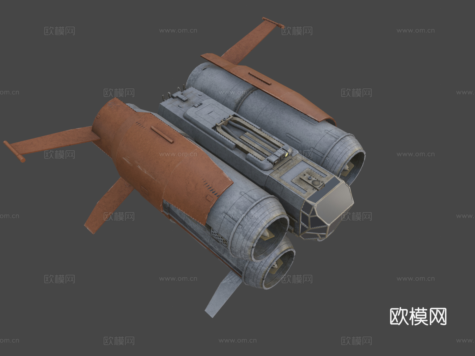 星球大战 - 四联跳跃者su模型