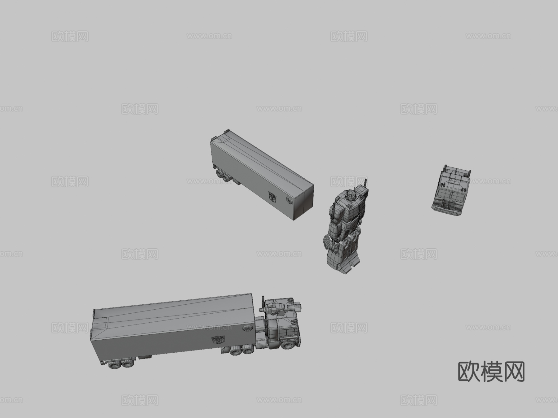 擎天柱-变形金刚毁灭su模型