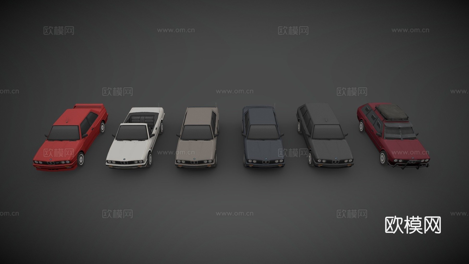 年宝马3系（E30）su模型