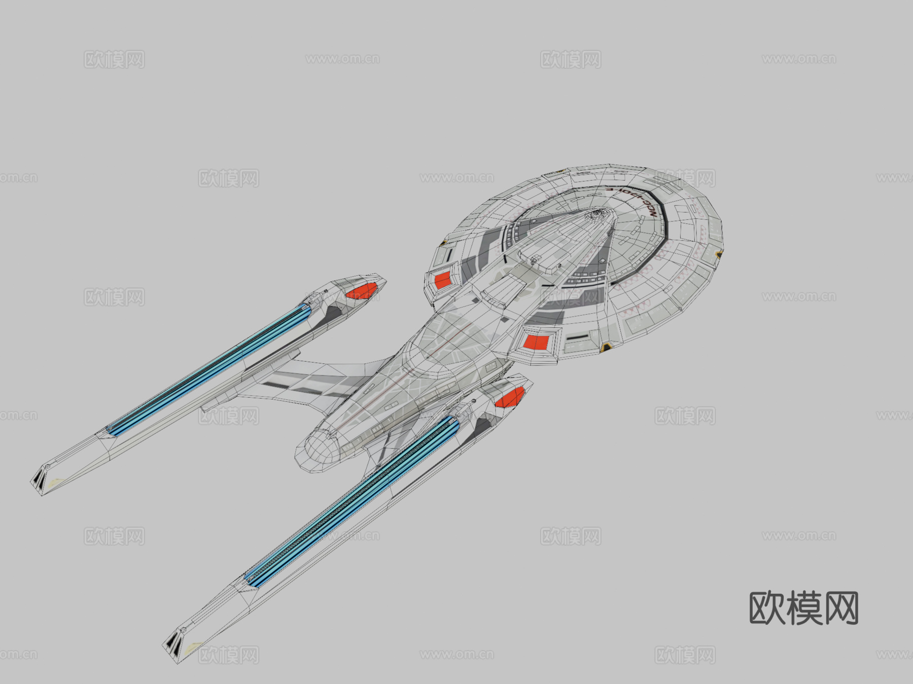 USS企业号（NCC-1701-E）su模型