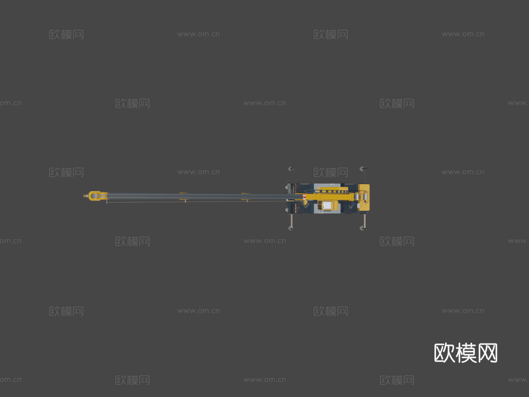 起重机su模型