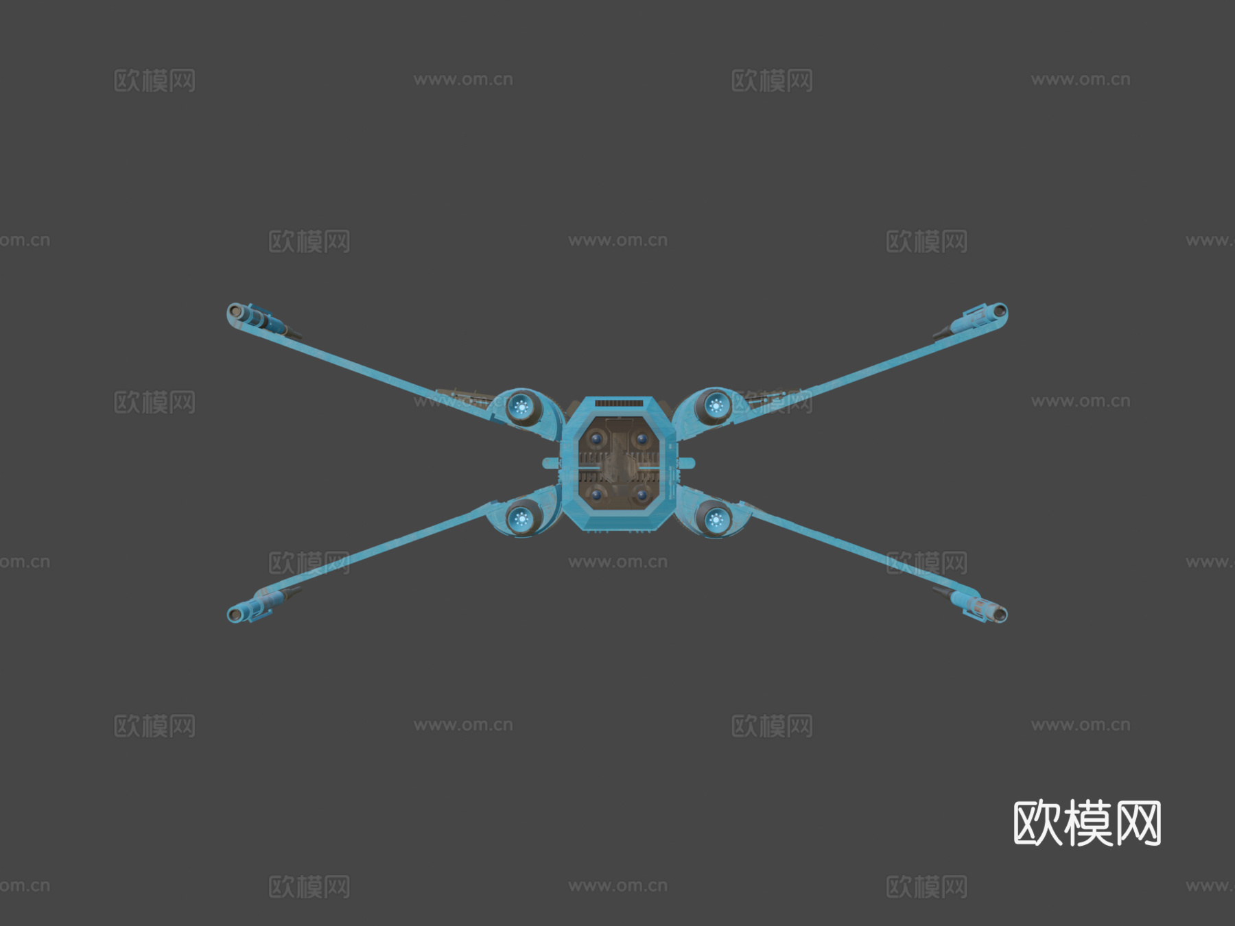 T-85 X翼战机su模型