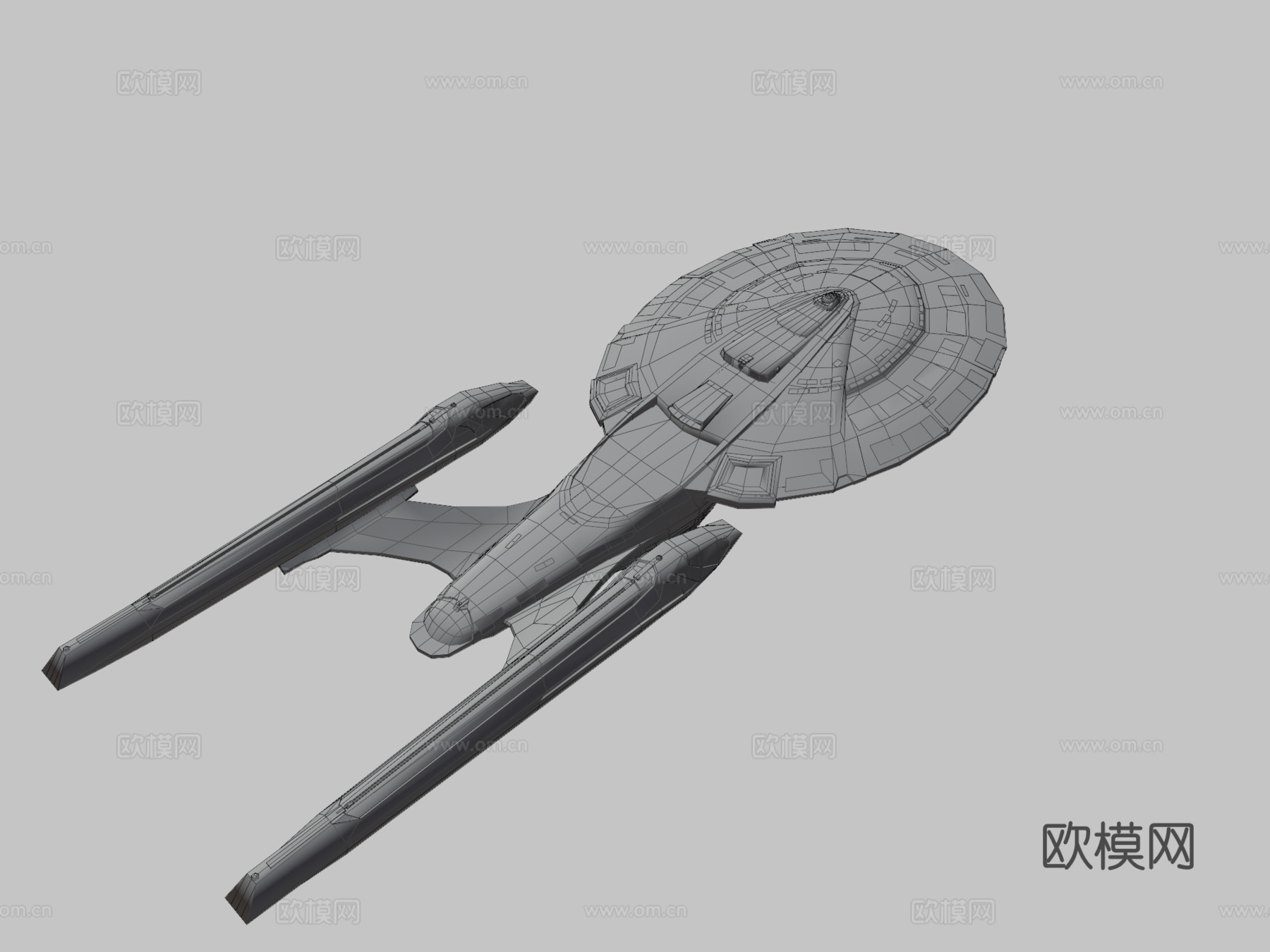 USS企业号（NCC-1701-E）su模型