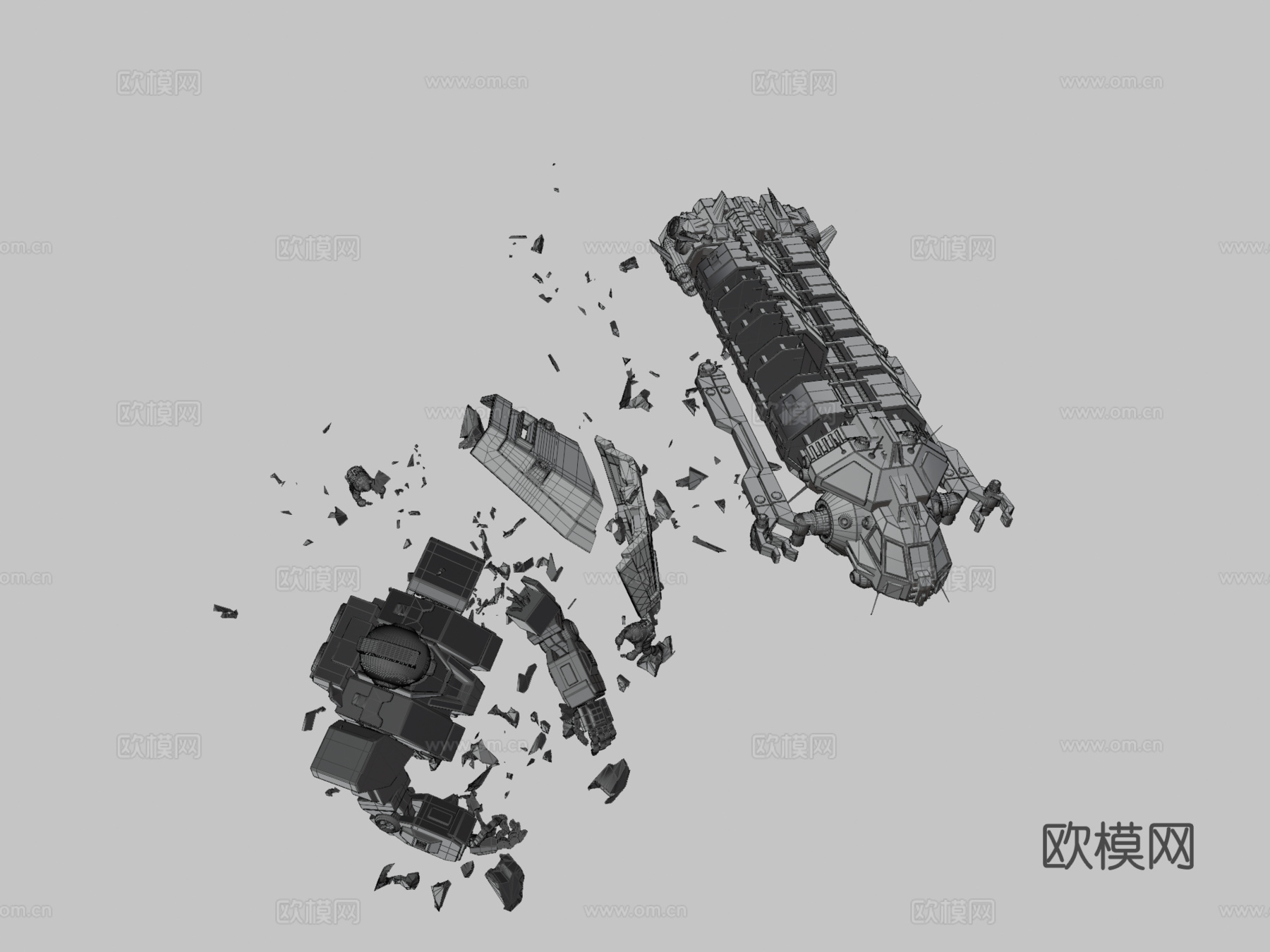 太空清扫者RGM79su模型