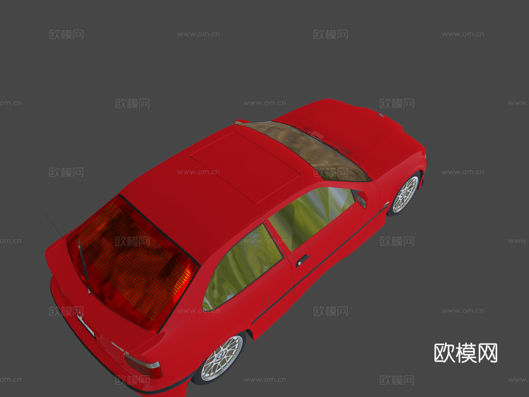 宝马E36 318tisu模型