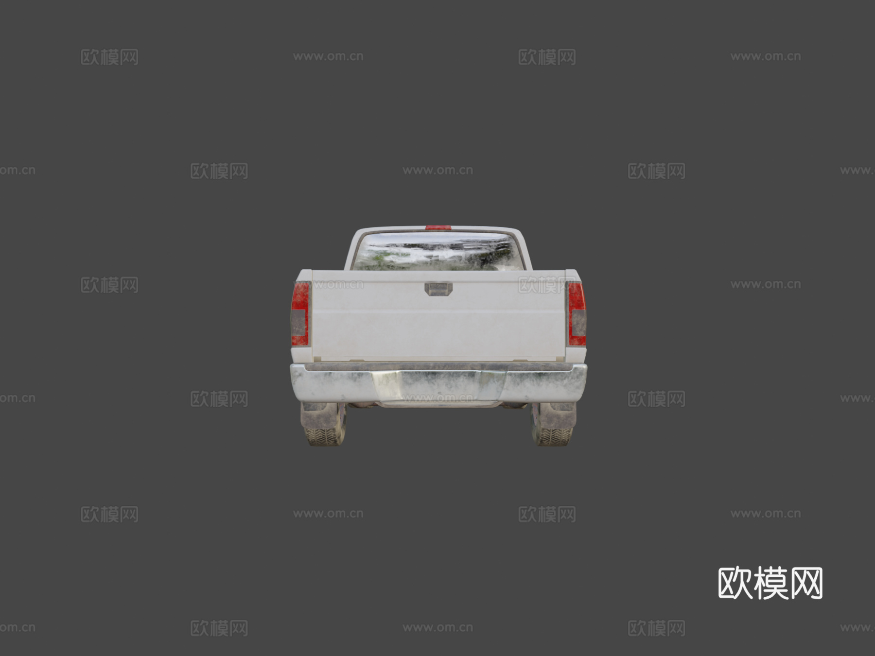 日产四驱车su模型