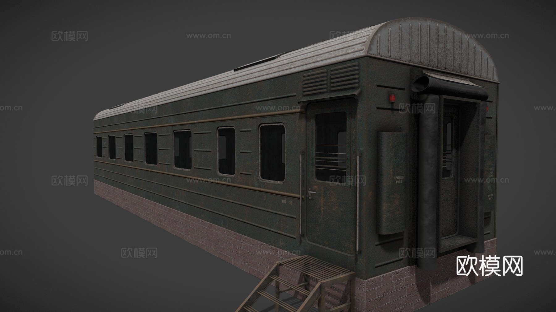 客车(铁路)su模型