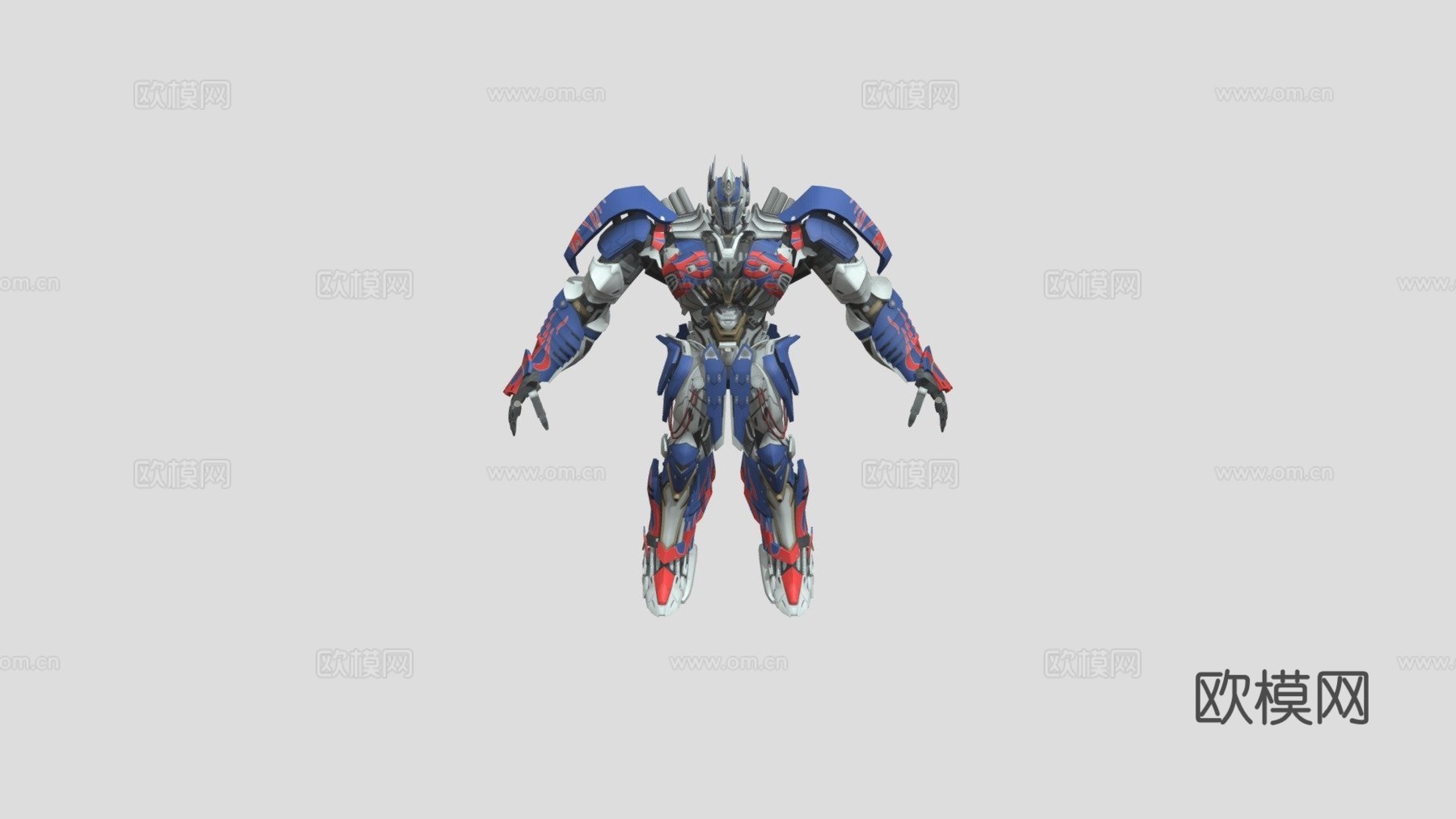 擎天柱TLK版su模型