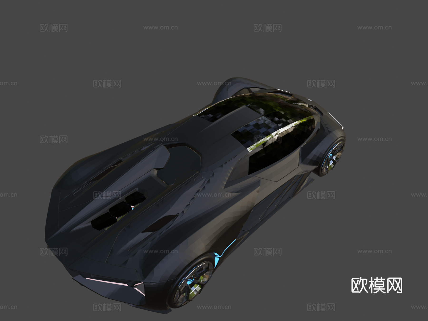 兰博基尼特佐su模型