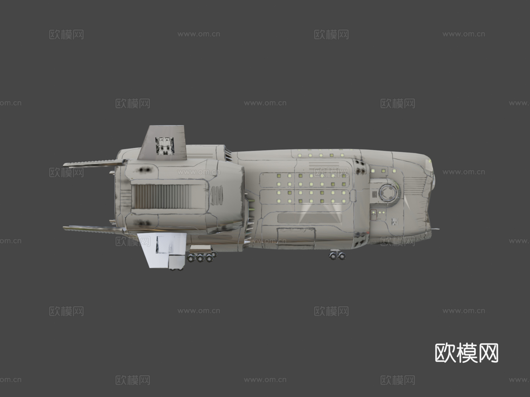 马拉巴尔中型运输机su模型