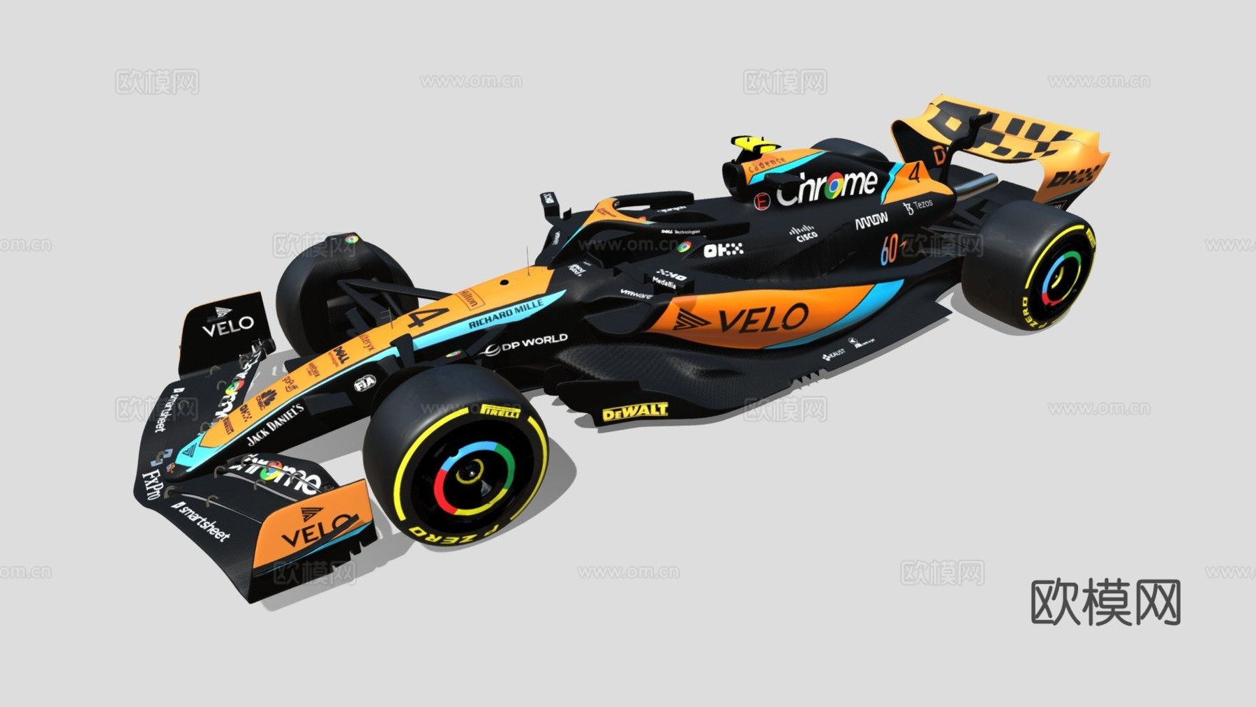 迈凯伦 MCL60 F1 2023su模型