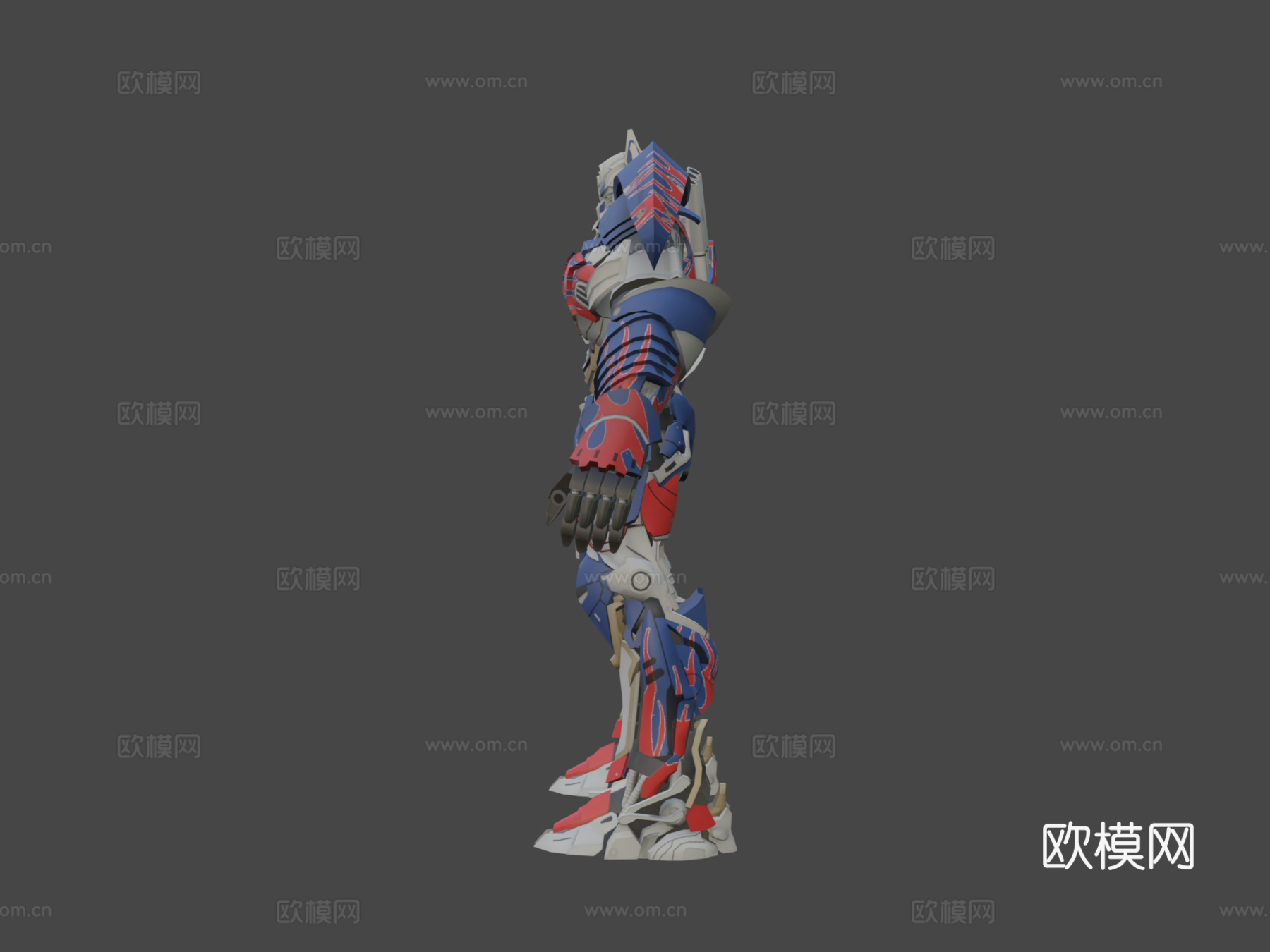 擎天柱TLK版su模型