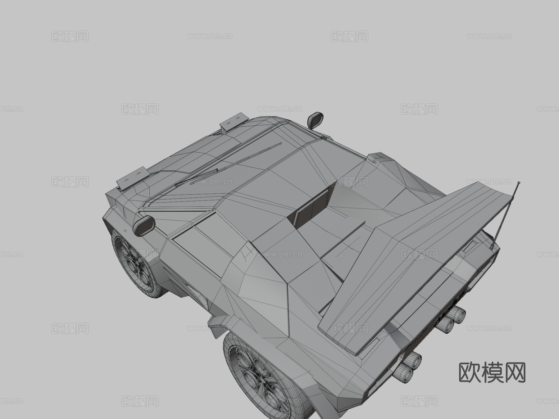卡通兰博基尼康塔什 - SDCsu模型