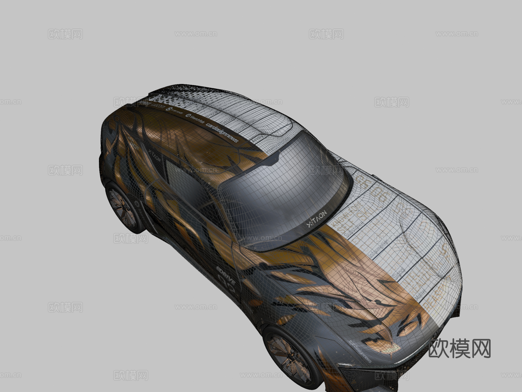 X-Taon - 心灵与灵魂艺术车su模型