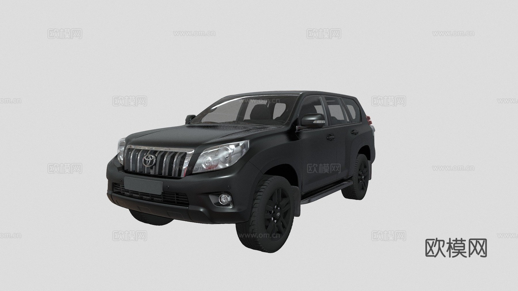 丰田普拉多2010款3D模型su模型