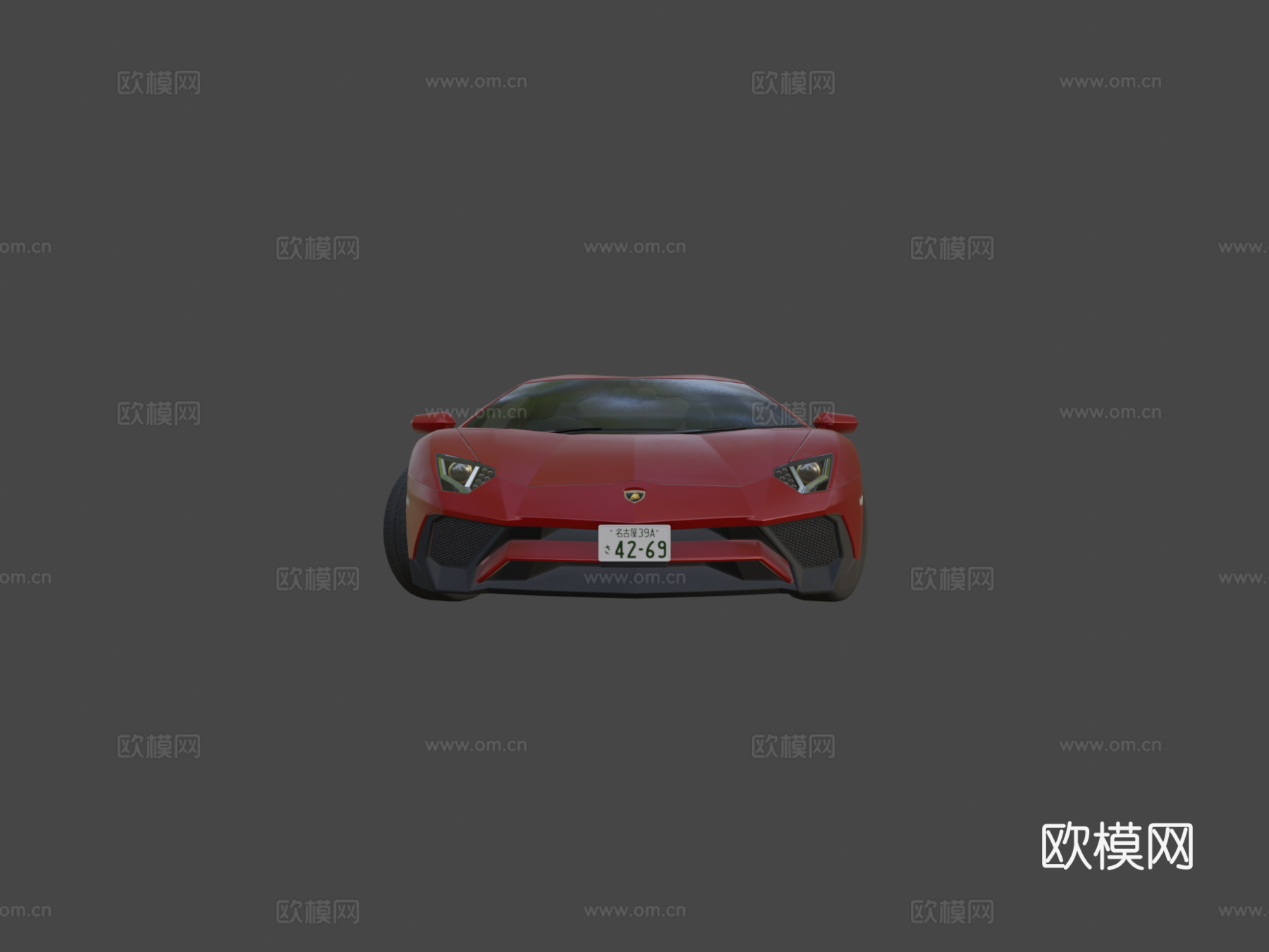 兰博基尼埃文塔多LP 750-4su模型