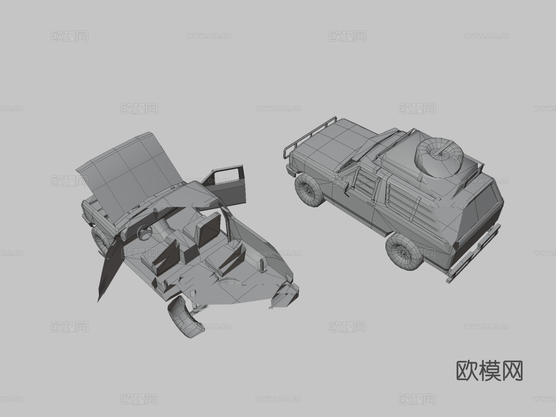 年福特野马su模型