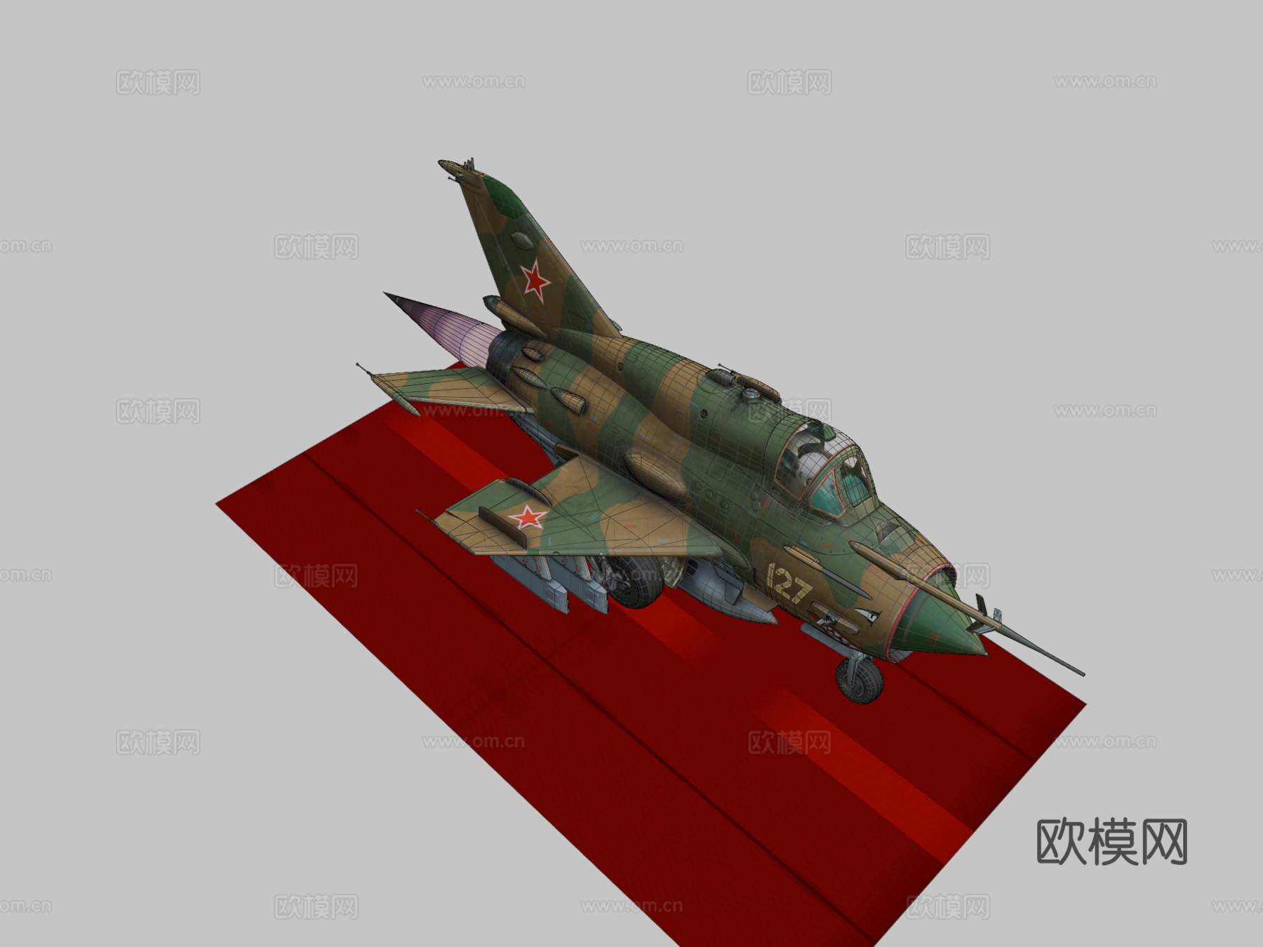 米格-21 奇比su模型
