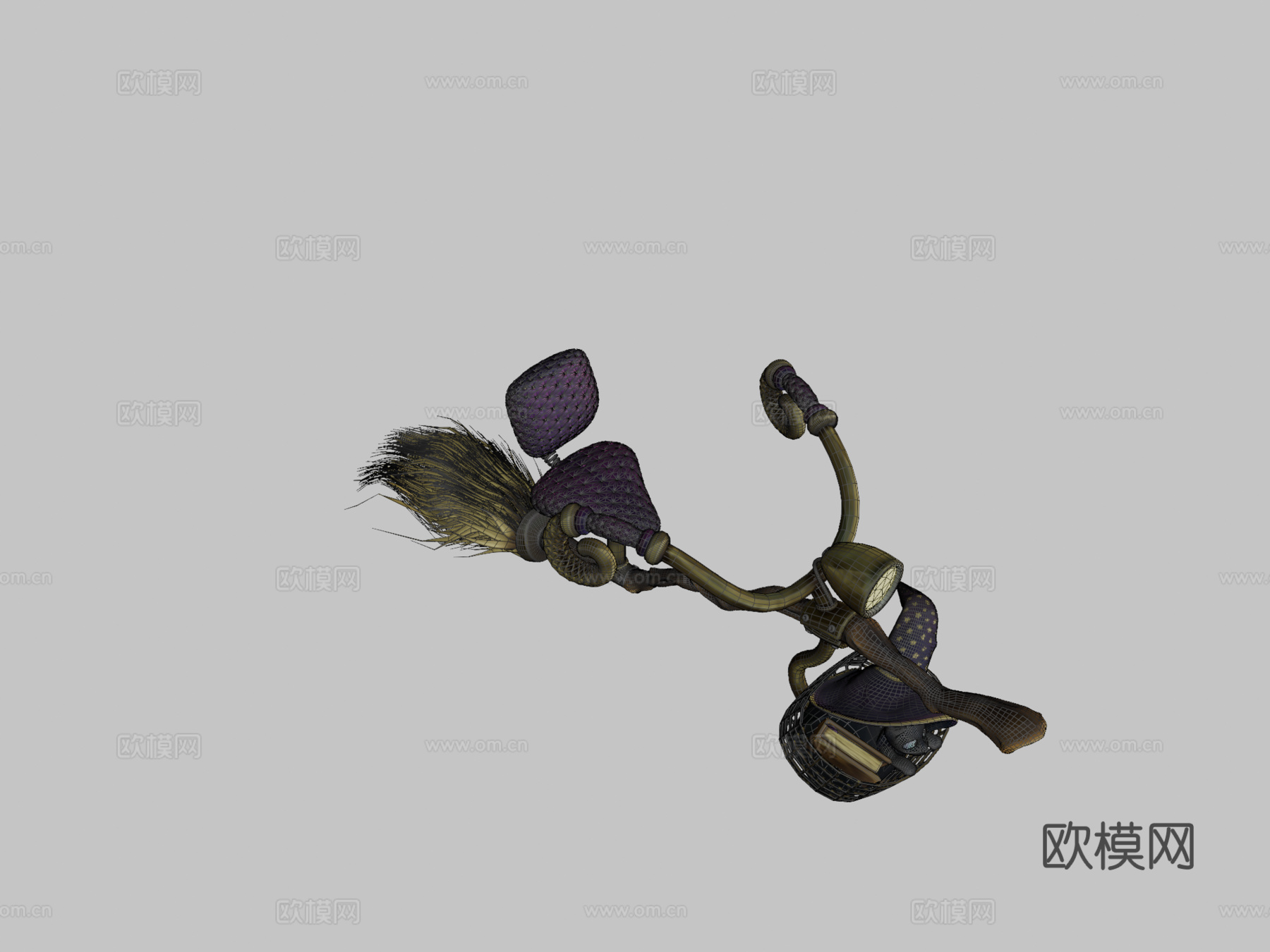 旅行者的扫帚su模型