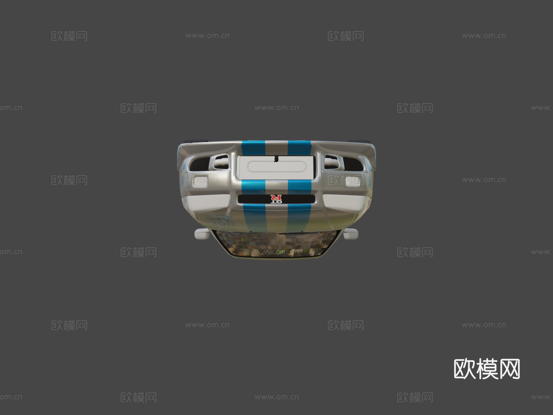 保罗·沃克GTR R34来自速度与激情2su模型