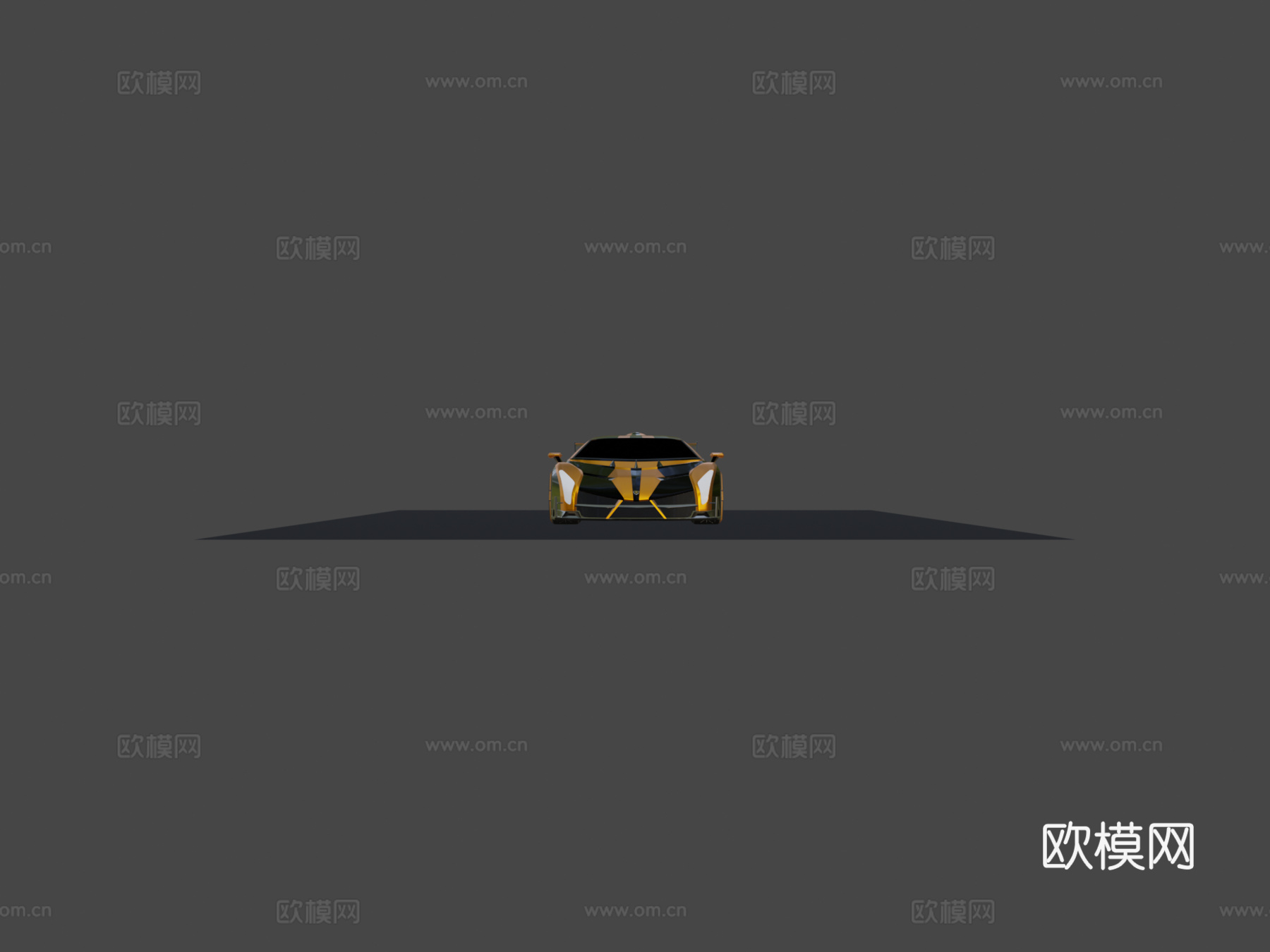 兰博基尼 Veneno 2013 3D 模型su模型