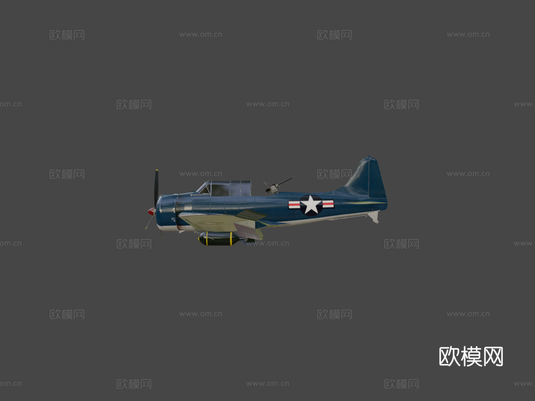 道格拉斯SBD无畏式 - 二战飞机 - 二战飞机su模型
