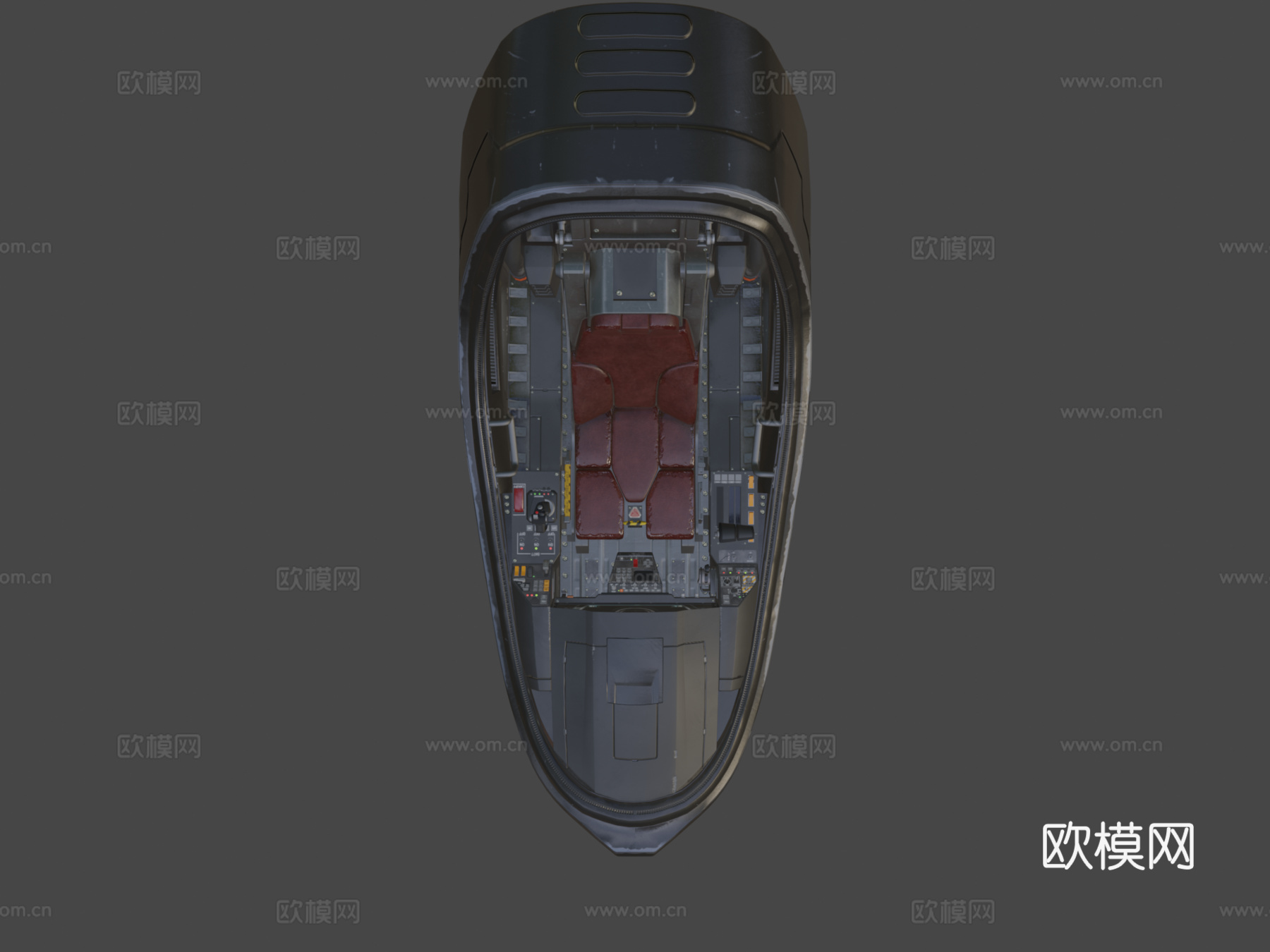 科幻驾驶舱 7su模型