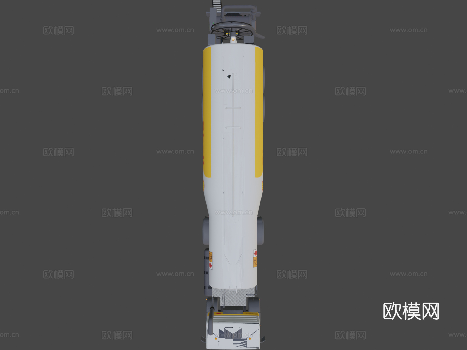 燃料卡车su模型