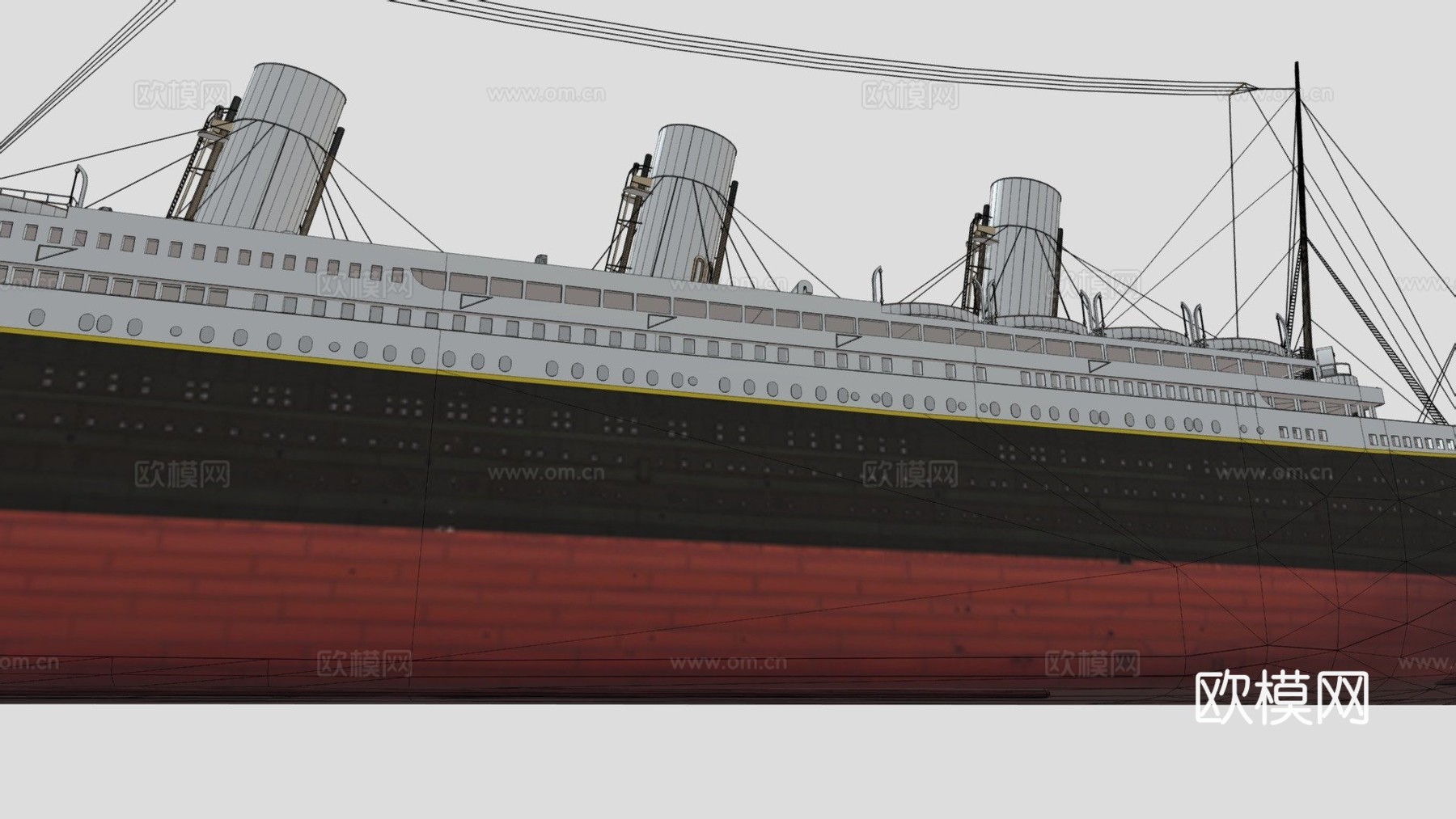RMS 泰坦尼克号 v2su模型