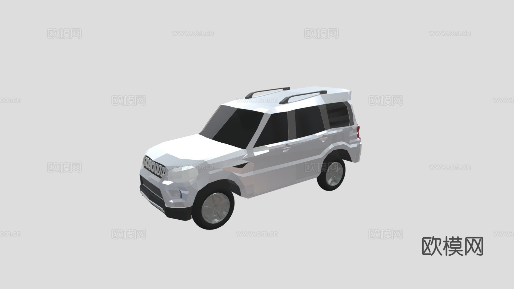 印度汽车天蝎座3D模型su模型