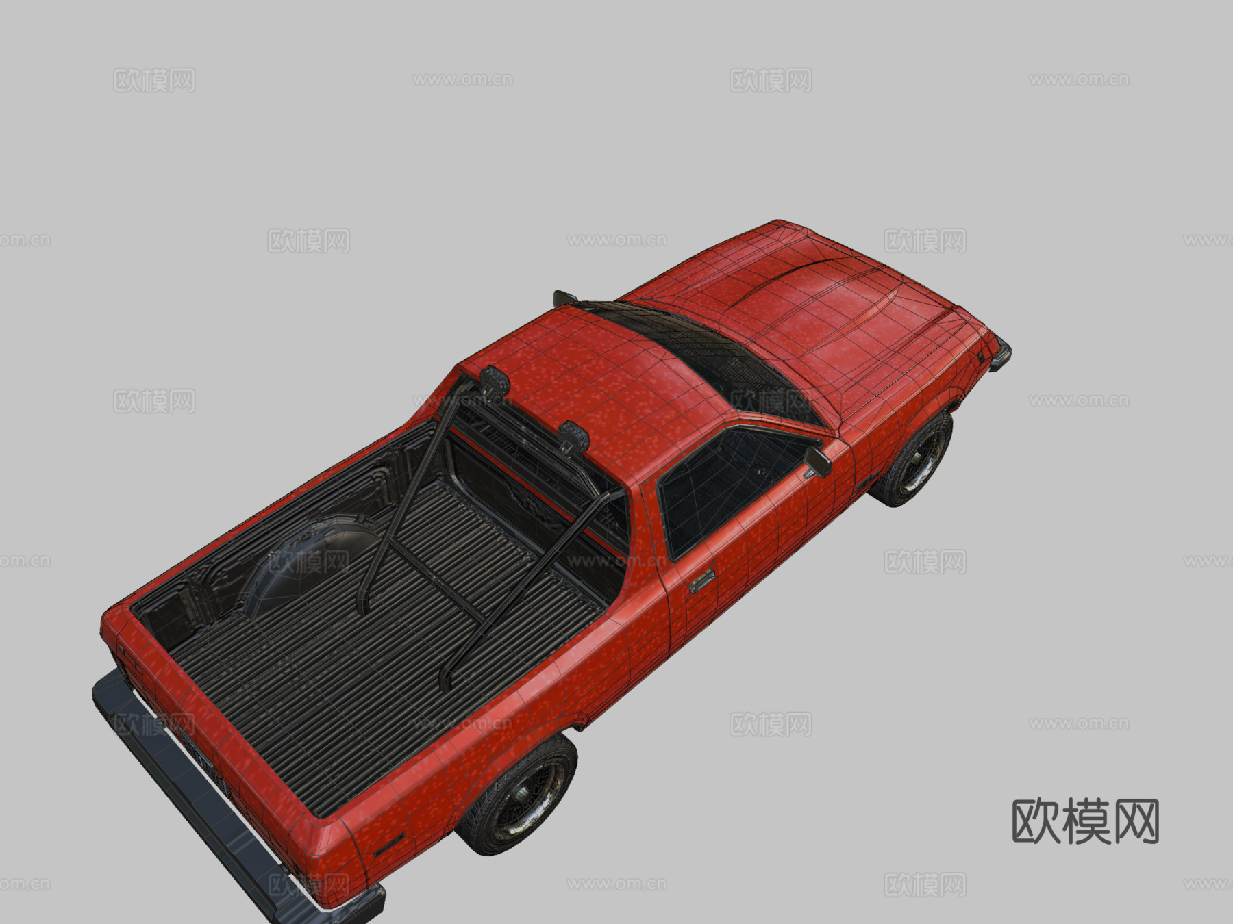 Doutrive 78年-低多边形模型su模型