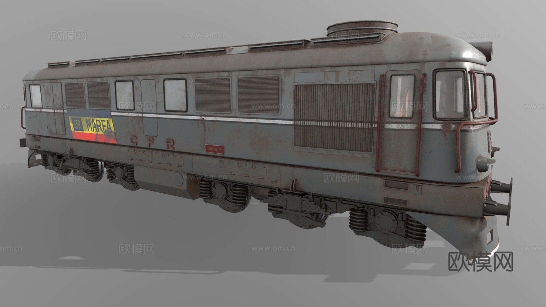 DA柴油机车su模型