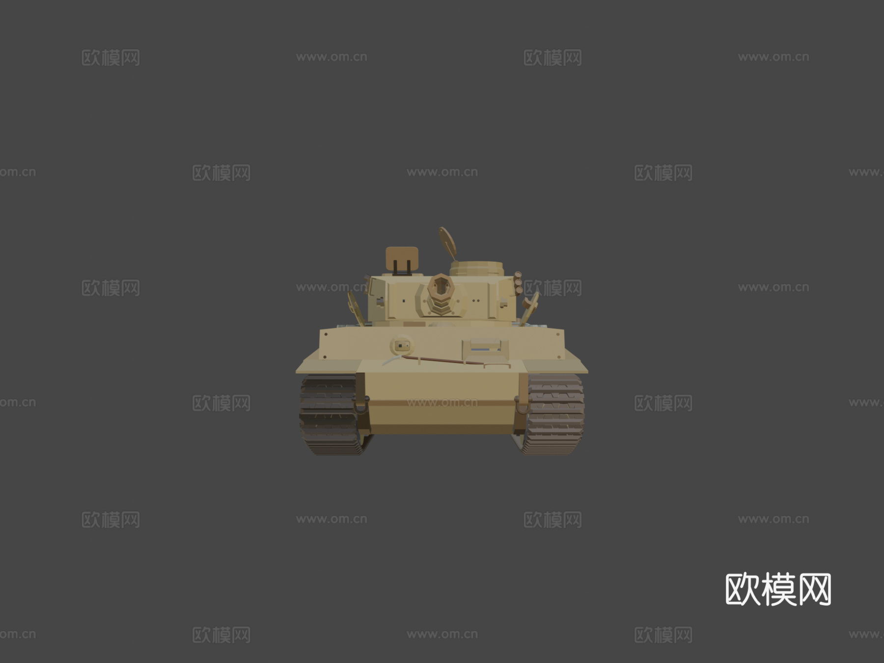 Pz6虎式1型坦克-内部su模型