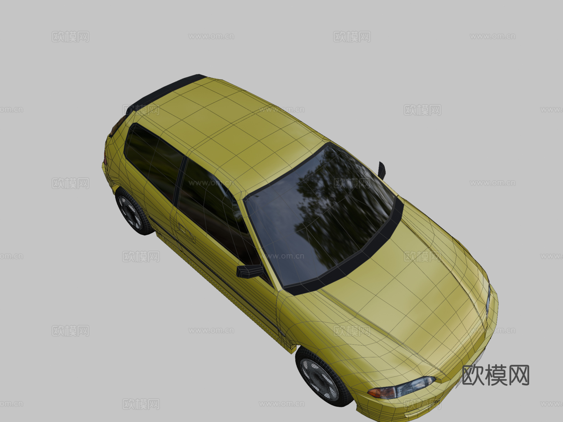 本田思域EG6su模型