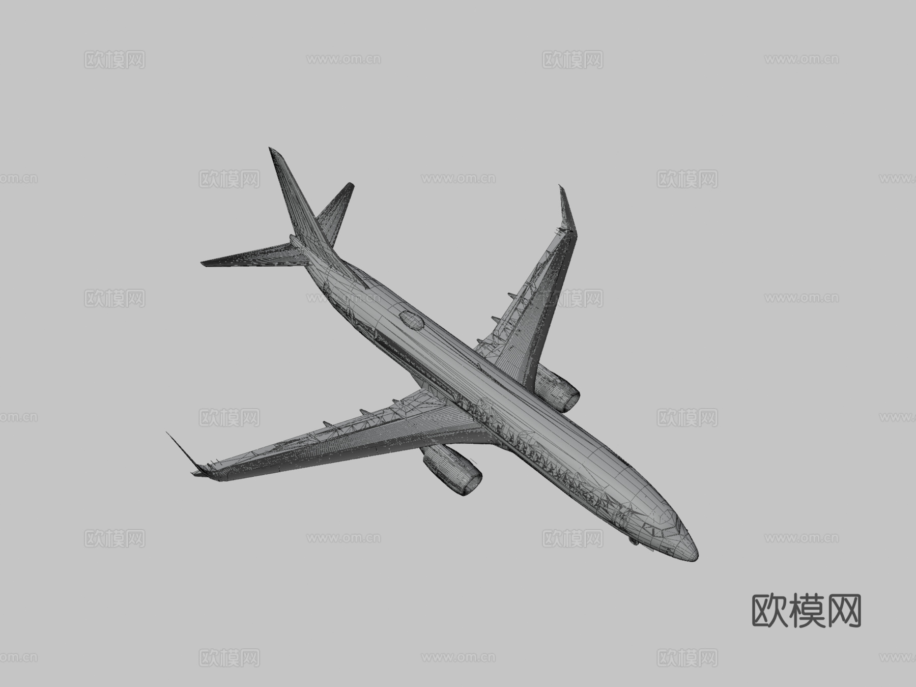 西南航空波音737su模型