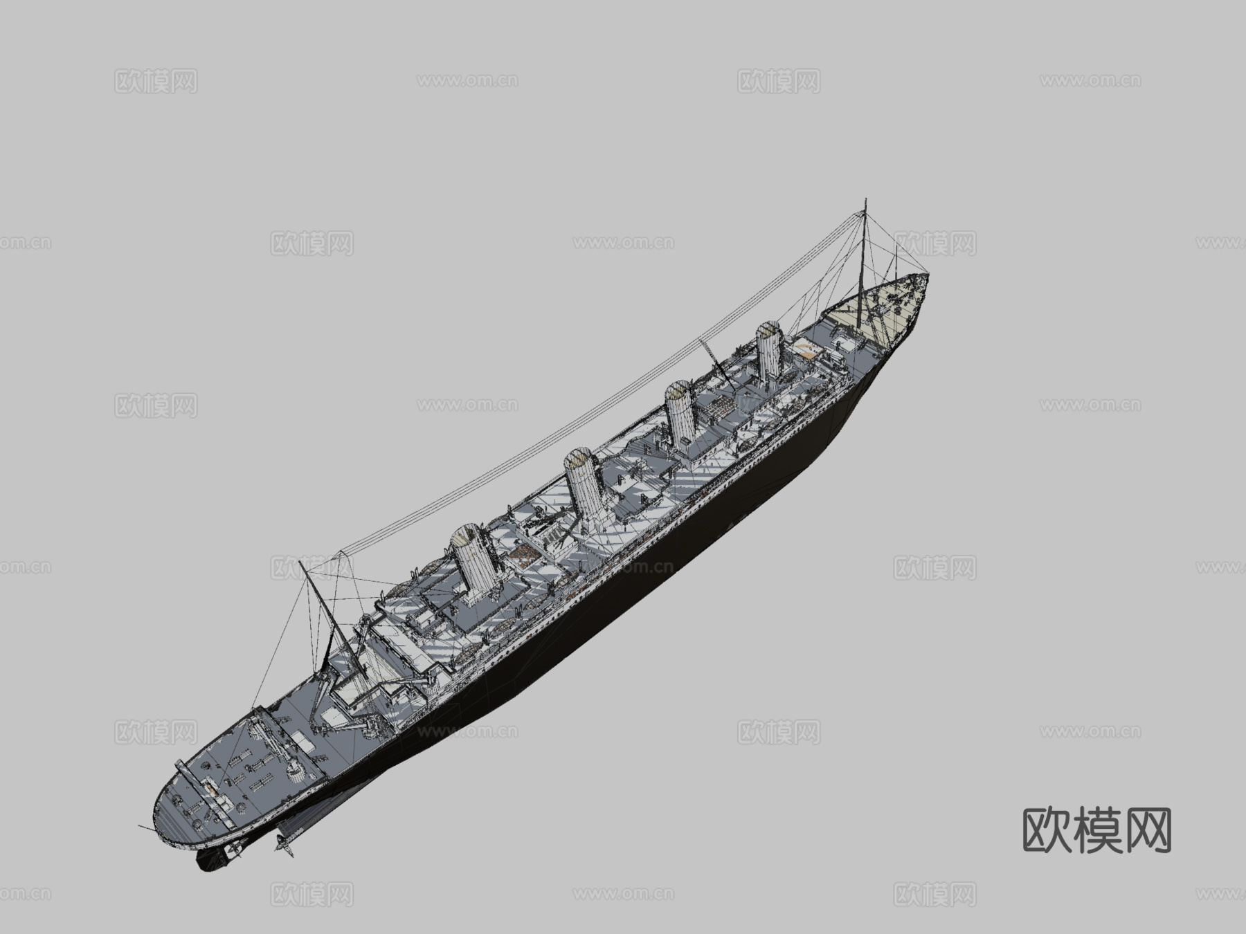 RMS 泰坦尼克号 v2su模型