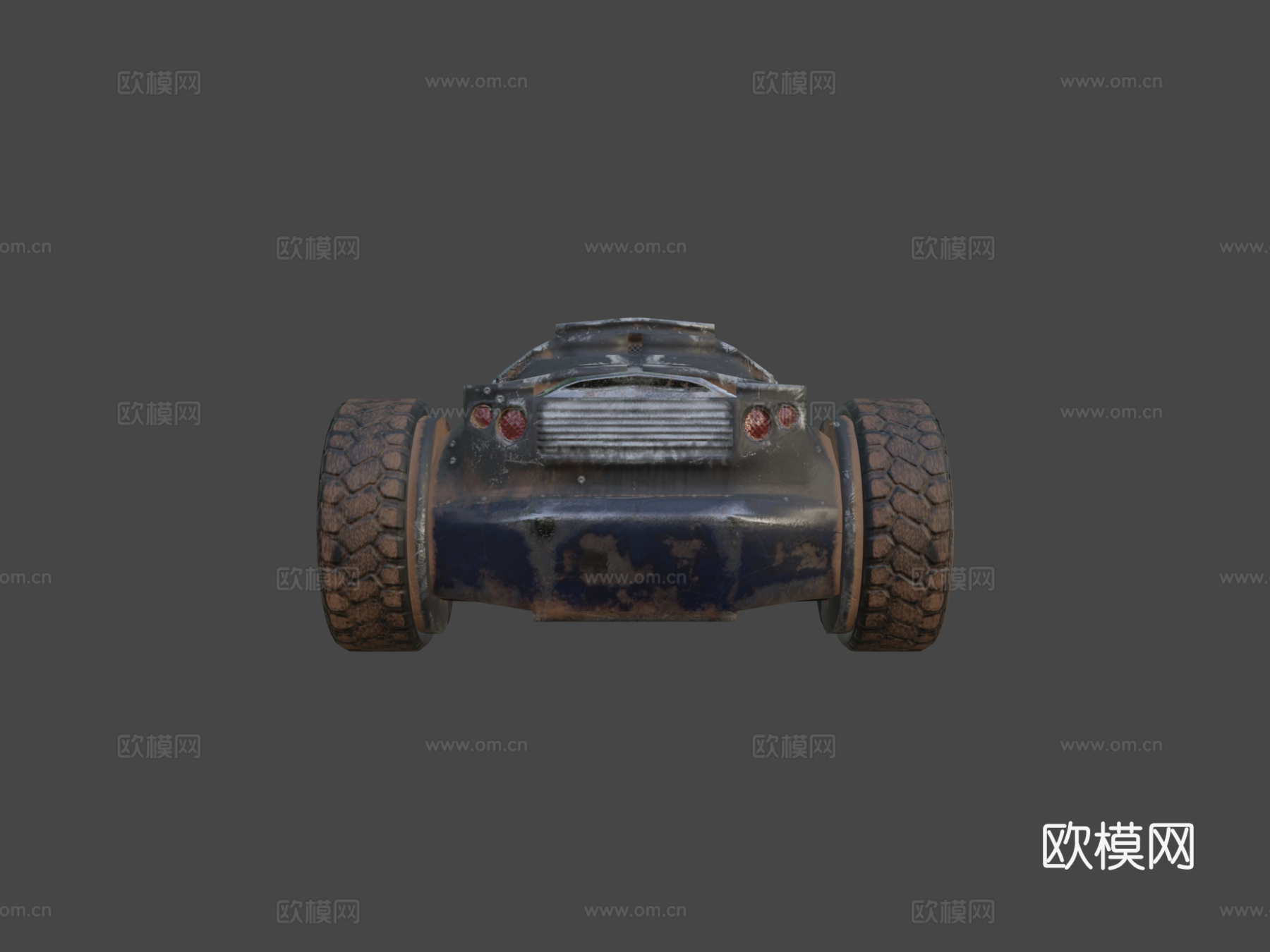 Substance未来主义后启示录汽车su模型