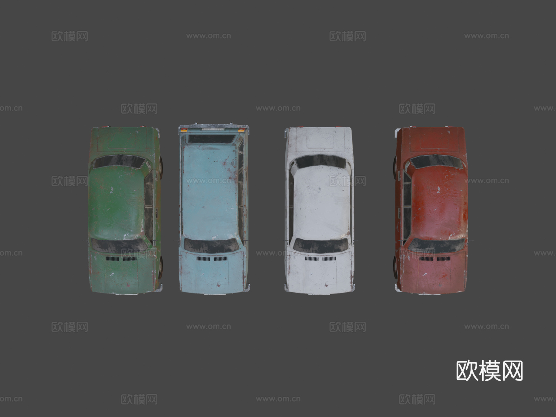 日古利苏联汽车su模型