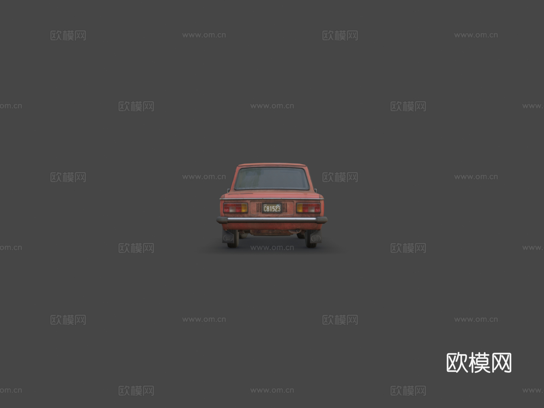 年ZAZ扎波罗热人968Msu模型