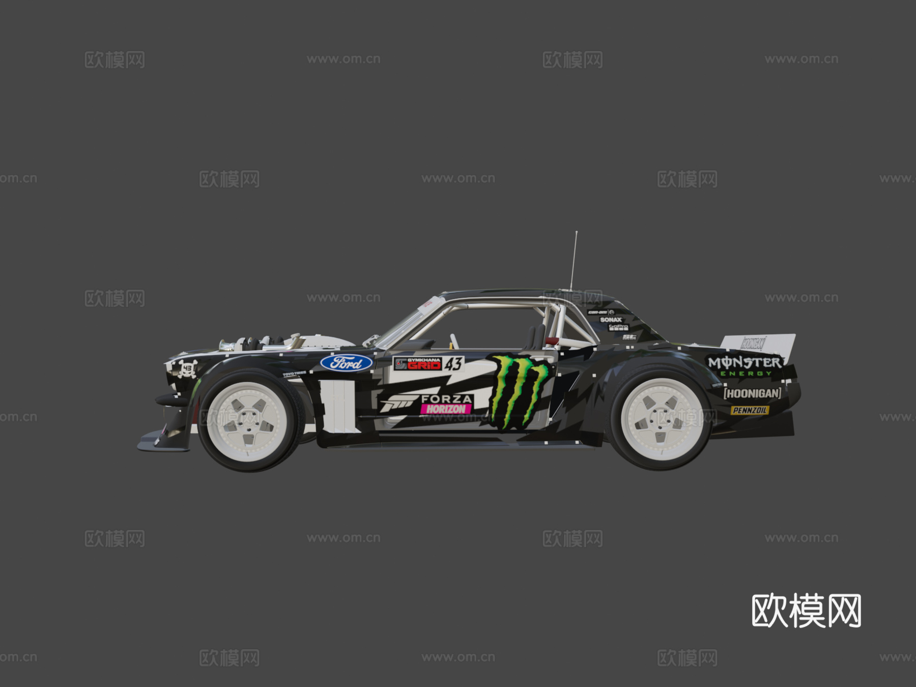 福特野马胡尼科恩v2su模型