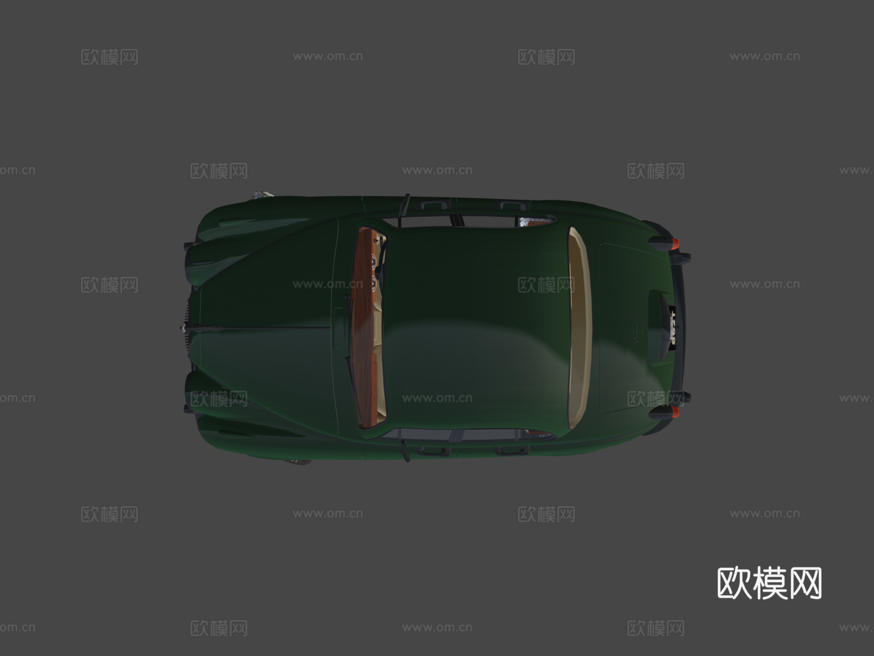 捷豹MK2卡通风格化su模型