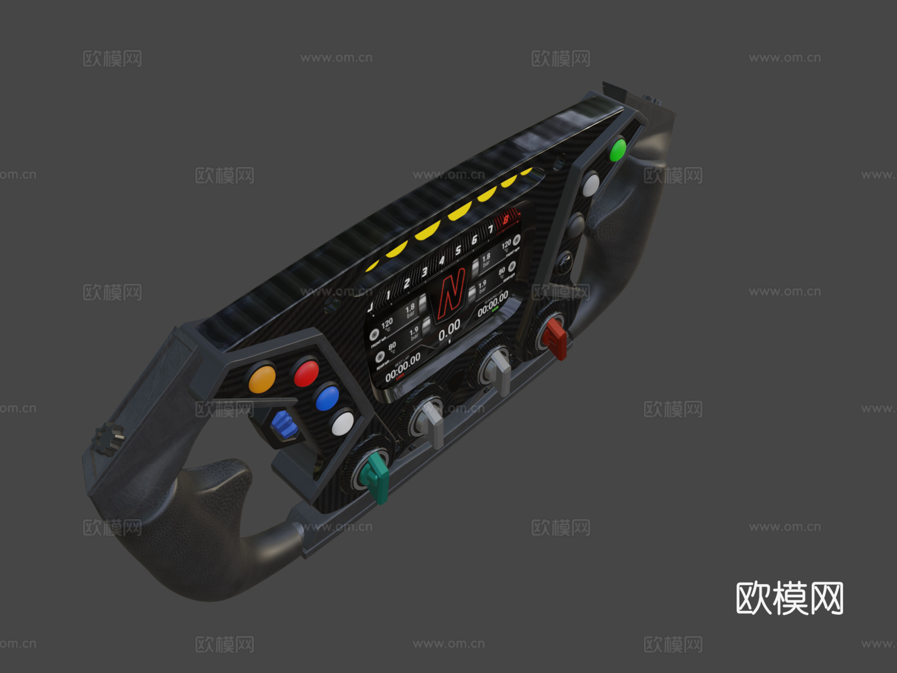 赛车方向盘 - 兰博基尼Essenza SCV12su模型