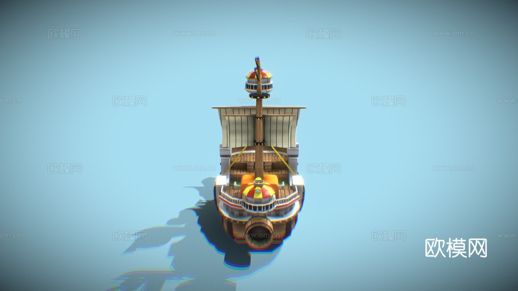 海贼王 - 千阳号su模型