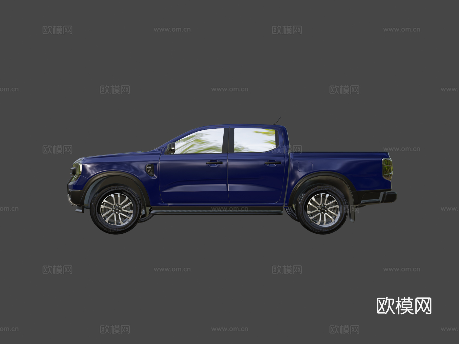 福特游骑兵下一代2023运动版su模型