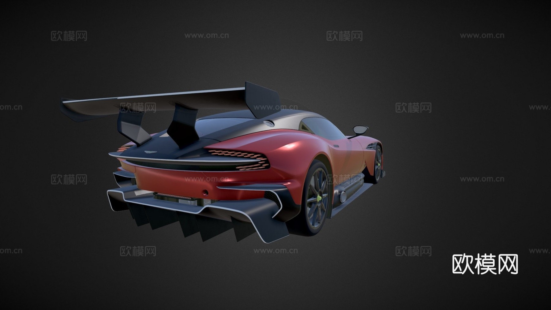 阿斯顿马丁火神su模型