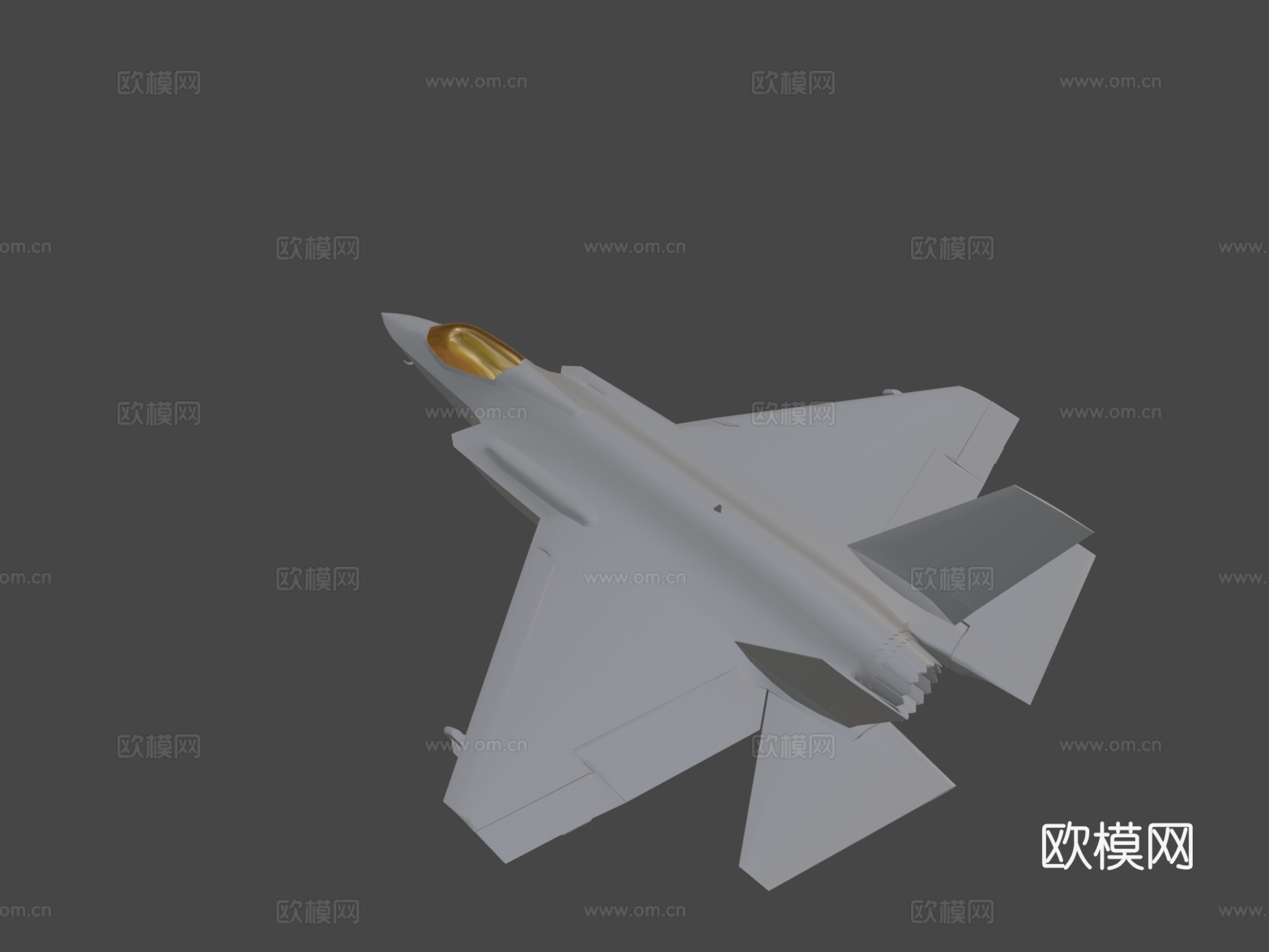 F-35闪电喷气战斗机su模型