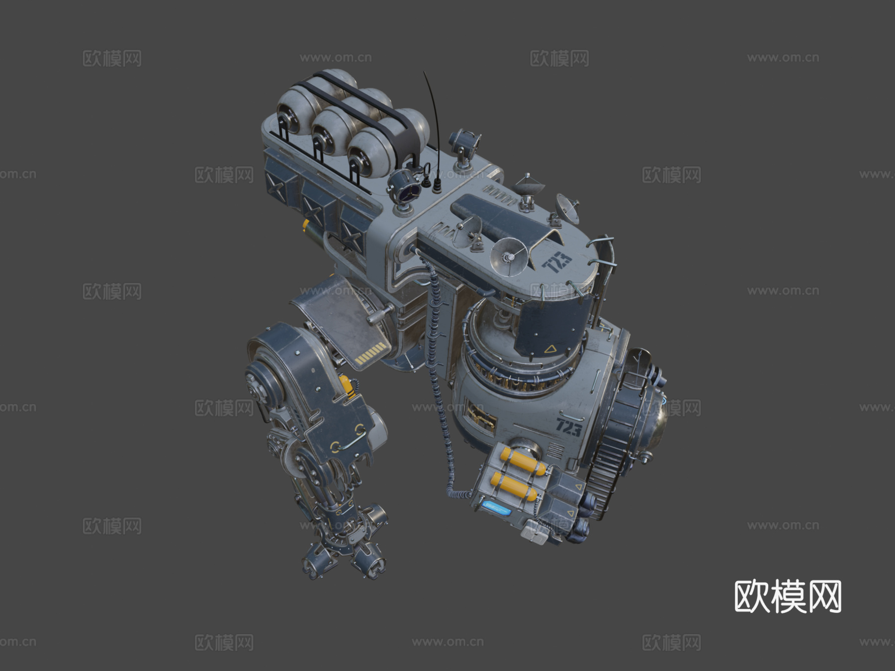 利维坦警用机甲su模型